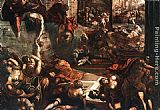 Jacopo Robusti Tintoretto Canvas Paintings - The Slaughter of the Innocents